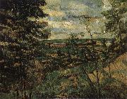 Paul Cezanne Landscape oil painting on canvas